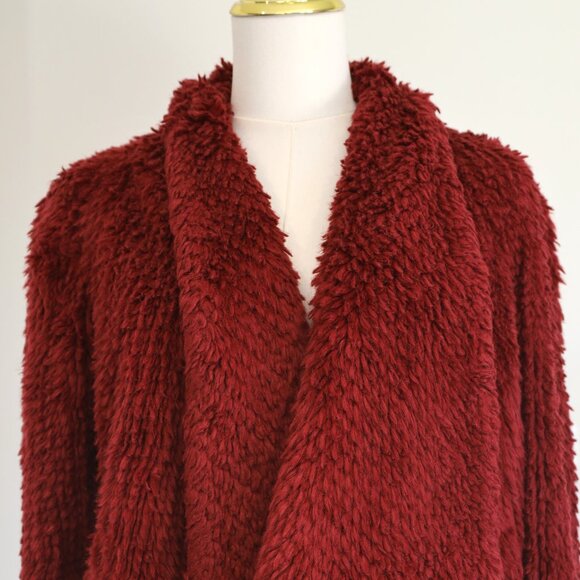 Bardot Faux Fur Waterfall Jacket - Picture 4 of 7